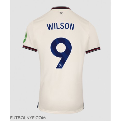 Camiseta West Ham United Callum Wilson #9 Visitante Equipación 2025-26 manga corta